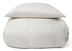Stribet sengetøj - Creme farvet sengesæt - IN Style sengelinned i mikrofiber 